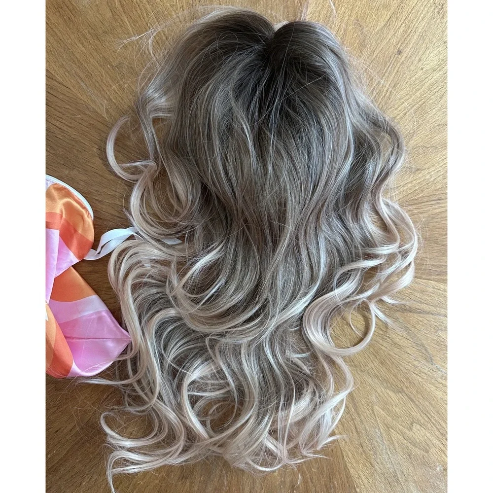 CSC - Aria Scandi Apricot Petite - Chelsey Smith Crowns Pink Blonde NWT New Wig